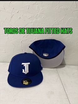LMB New Era toros de tijuana Blue 59fifty  fitted hats Size 7 1/8