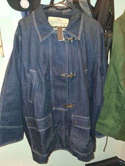 Banana republic 2xl coat and fancy shirt