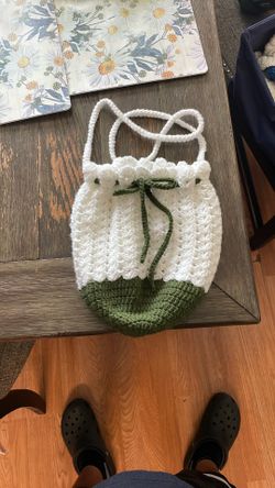 Hand Knitted Hand Bag