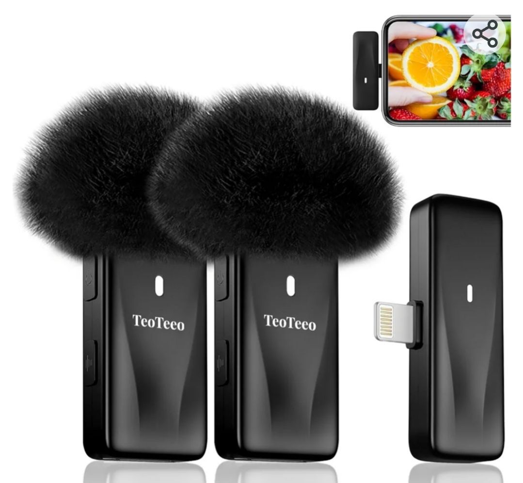 Brand New Wireless Microphone For iPhone See Pic For Details 2 Pack