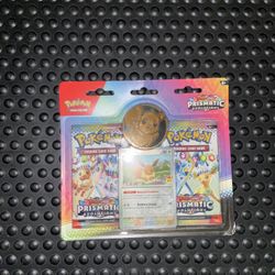 Prismatic Evolutions 2 Pack Blister(Eevee)