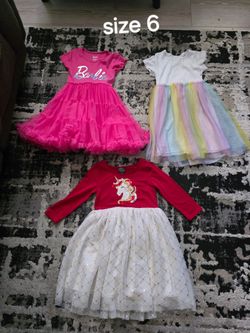 Girls Dresses (size 6)