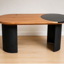 Rove Concepts Desk With Black And White Marble