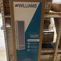 Top Vent Furnace Wall Heater