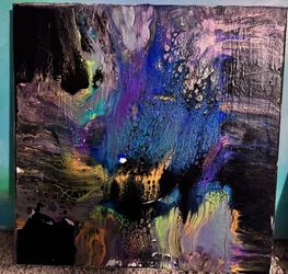 Mixed Media On Canvas