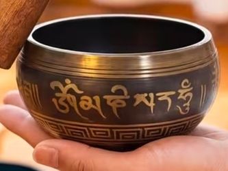 3.5" metal Tibetan singing bowl