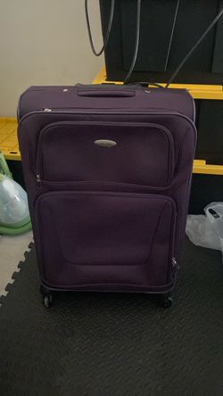 Samsonite large luggage and carryon