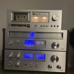 Vintage Pioneer Stereo Stack – SA-6700 Amplifier / TX-6700 Tuner / CT-F500 Cassette Deck