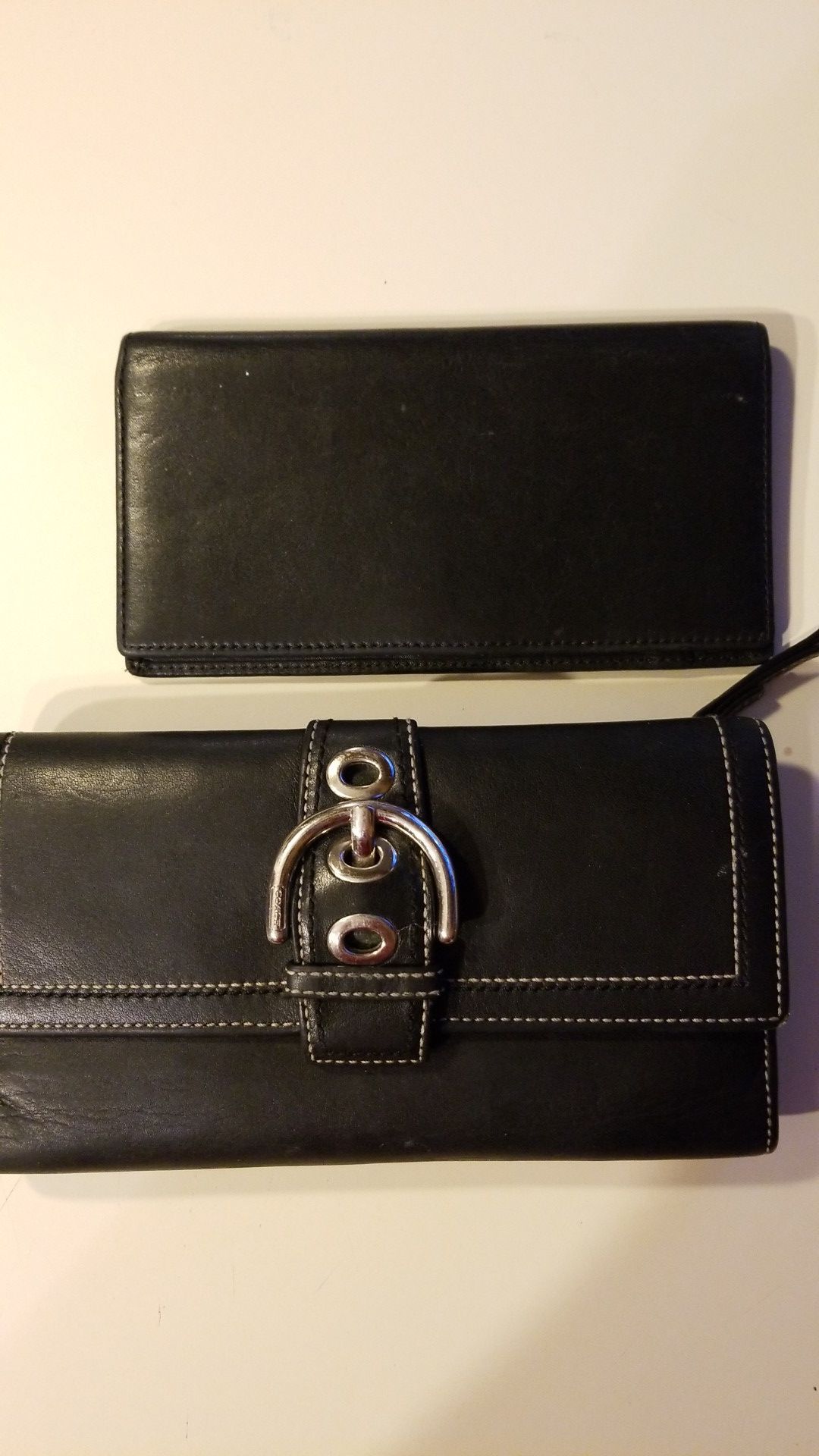 Authentic Coach leather wallet