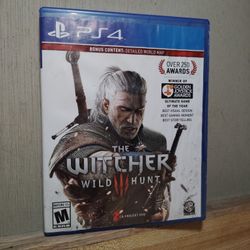 PS4 The Witcher #3