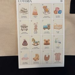 Baby Shower Loteria 