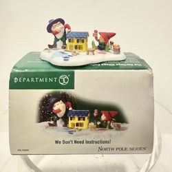 Dept 56 North Pole We Don't Need Instructions Accessory #56899