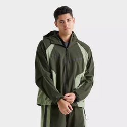 Men's Nike Tech Dri-FIT Woven Windrunner Hooded Jacket - Green - S, L