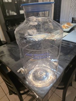 Big Mouth Bubbler Fermentor with Amber Bottles