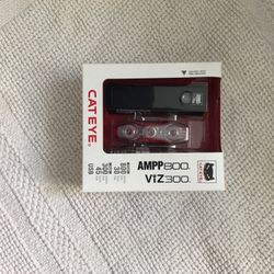 “CAT EYE”.  Front & Back Lights