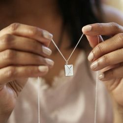 N158- Romantic Love You Pendant And Necklace! 2 Pieces!