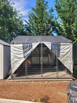 Dog Kennel Cover canopy