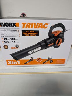 WORx Trivac 70mph 600cfm