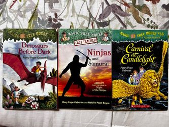 Magic Tree House Books 1, 33 & Fact Tracker