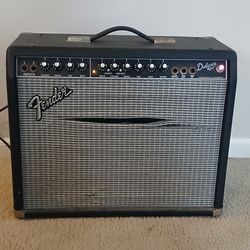 Vintage Fender Guitar Amplifier Amp Celestion 12" Cabinet Cab With Reverb Distortion 