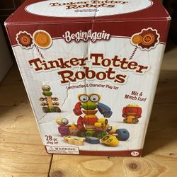 Kids Building Robot Toys