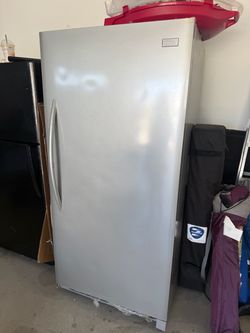 Frigidaire Upright Freezer Stainless Steel
