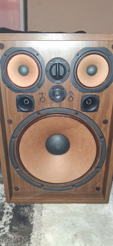 Rare Kenwood KL-777 4 Way 6 Speakers
