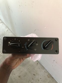 HVAC control head FREIGHT-LINER