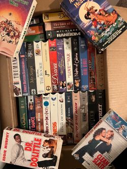 NEW Titles ADDED! 1,516 VHS Movies and Box Sets, Sold Individually For Your Collection