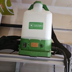 Victory Back Pack Electric With Battery And Charger Almost New Works Great