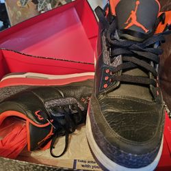 Jordan 3s Raptors Sz 13