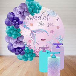 Oneder the sea party decor