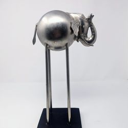 Vintage Surrealist Elephant: After Salvador Dali