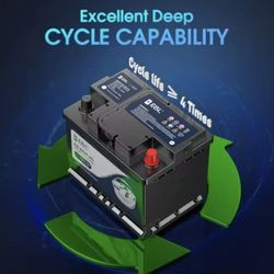 BCI Group 47 Car Battery 12V 60Ah H5 AGM Battery Performance Series High Power 660CCA 100RC