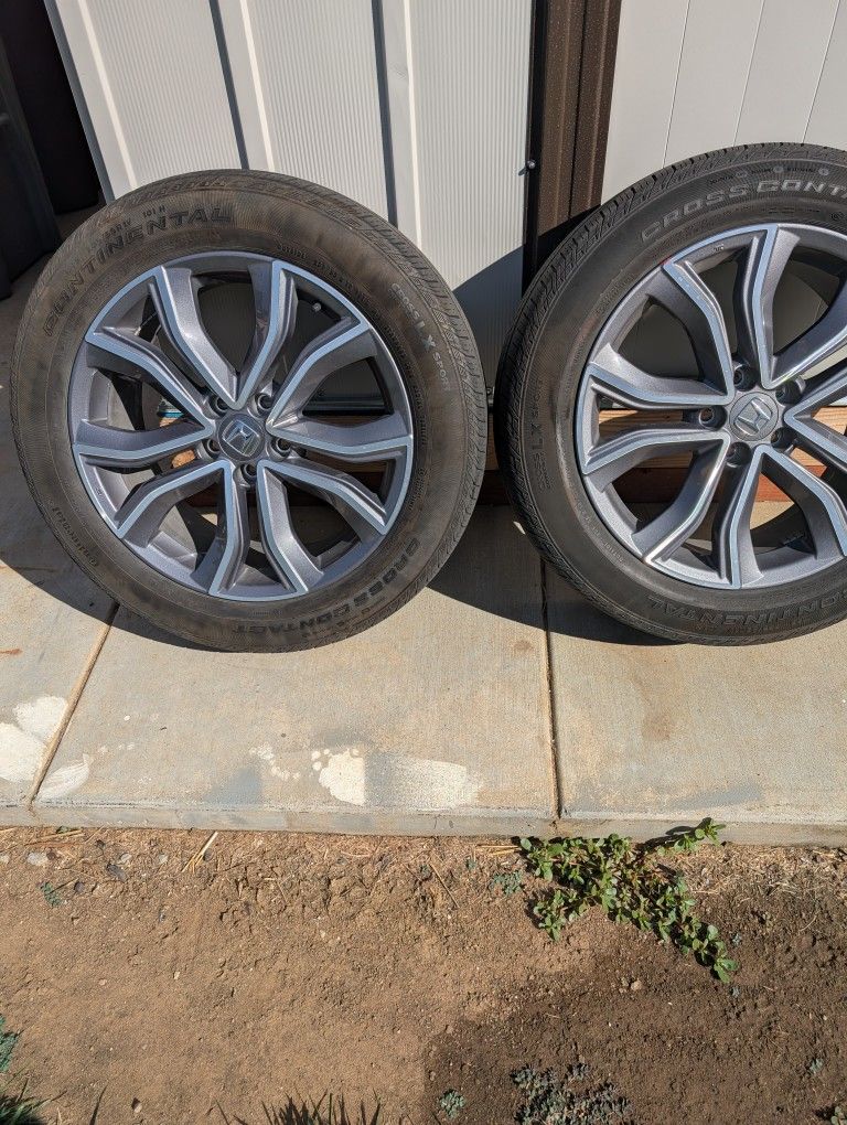 Honda Tires And Rims