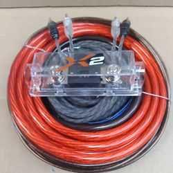 SCOSCHE 4 GAUGE OFC OXYGEN FREE COPPER 1200W CAR AMPLIFIER INSTALL KIT  ( BRAND NEW PRICE IS LOWEST  )