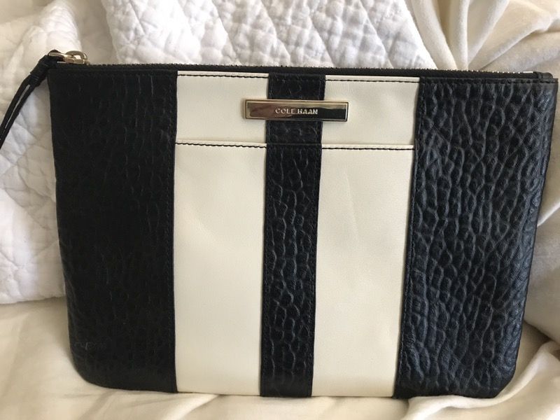 Brand new Cole Haan makeup bag/satchel