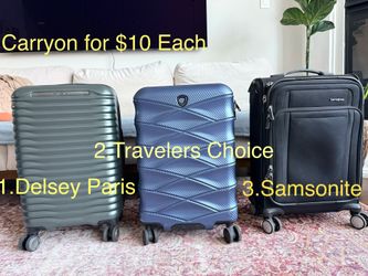 Carry-On Luggage Clearout - $10 Each!