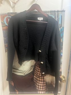 Women’s Adora Black Cardigan Size Large