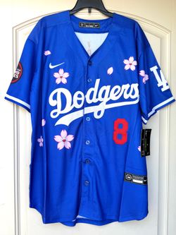 SMALL - L.A. DODGERS #8 KIKE HERNANDEZ JERSEY