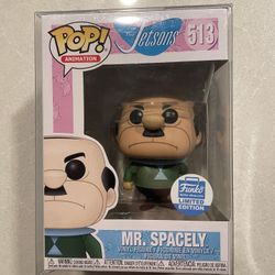 Mr Spacely Funko Pop *MINT* Hanna Barbera The Jetsons 513 with protector Animation Vaulted Hannah Television