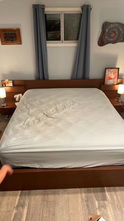Olympic queen bed frame