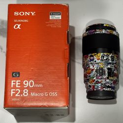 Sony 90mm f2.8 Macro Lens