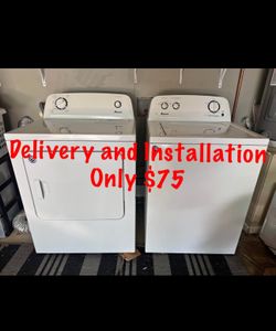 Matching Amana Washer and Dryer