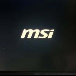 MSI Moniter ( Used ) No Moniter Stand 