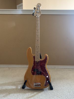 Photo Squier Vintage Modified Precision Bass Amber