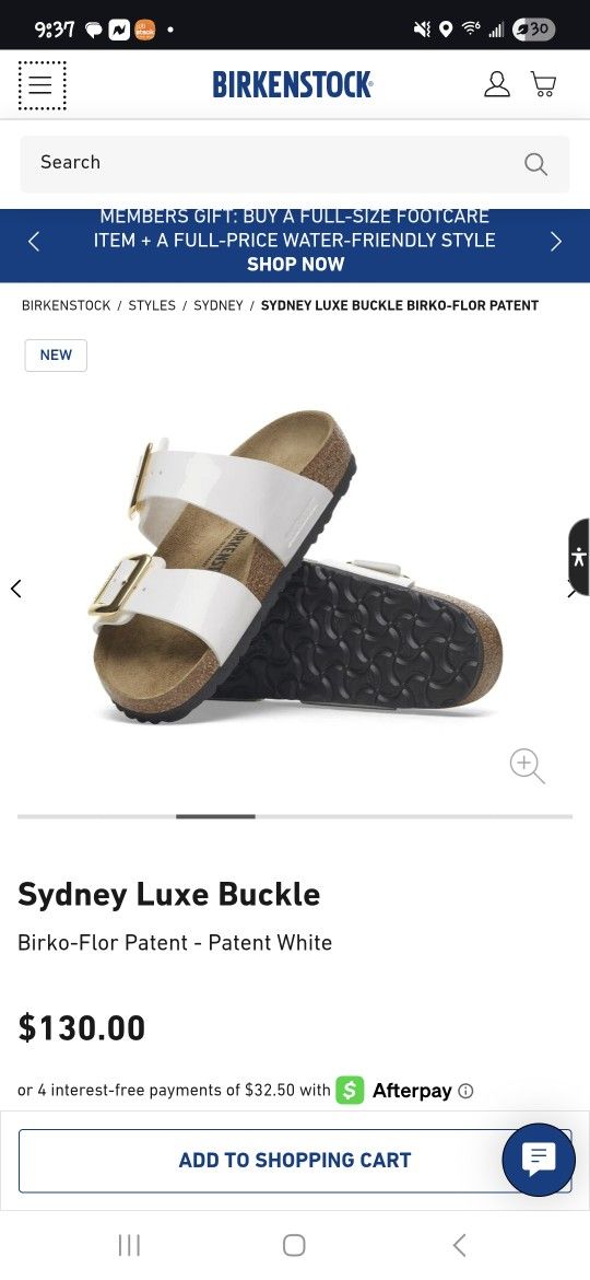 NEW SZ 7 Birkenstocks