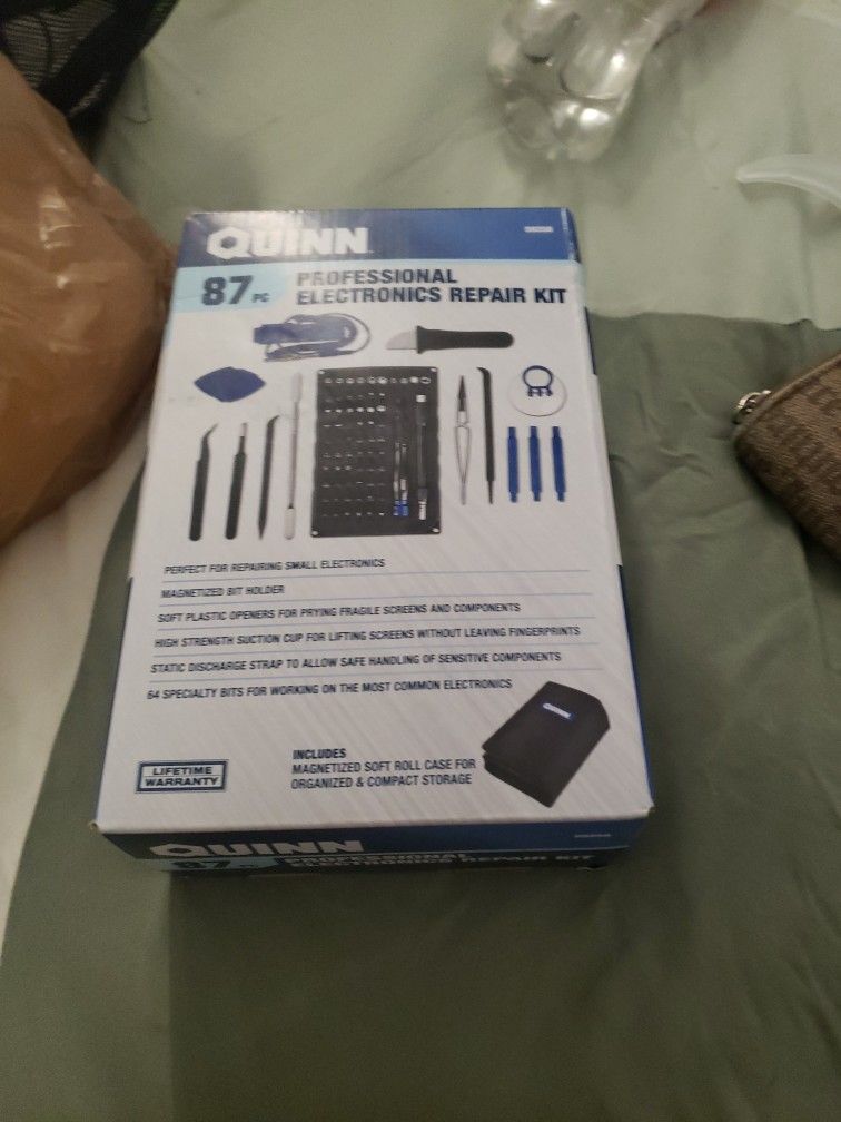 Quinn 87 Pc Pro Electronics Repair Kit