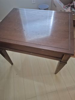 Wooden side table