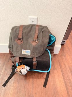 Pet carrier backpack